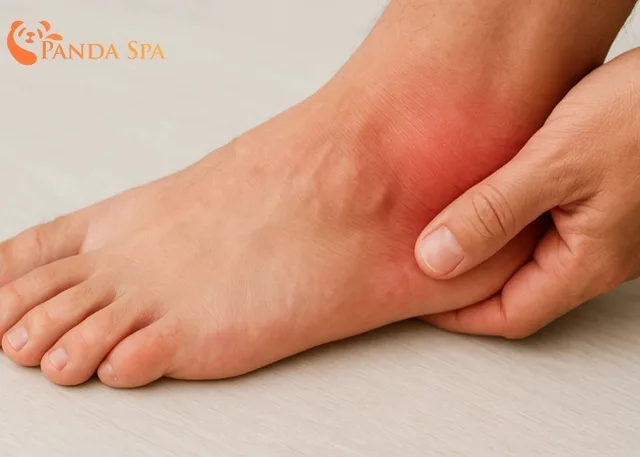 foot massage for blood circulation