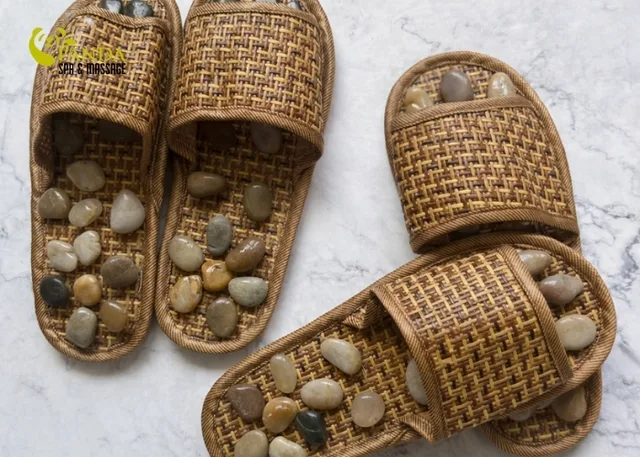 발 마사지 슬리퍼